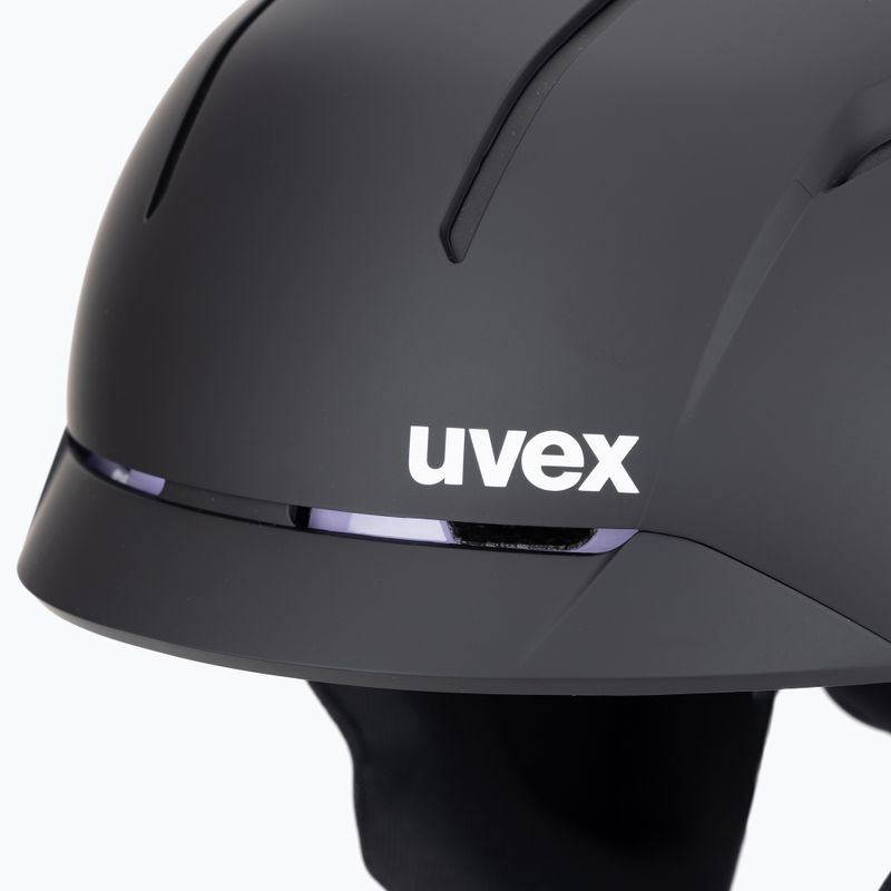 Slidinėjimo šalmas UVEX Levitate MIPS black/lavender matt 7