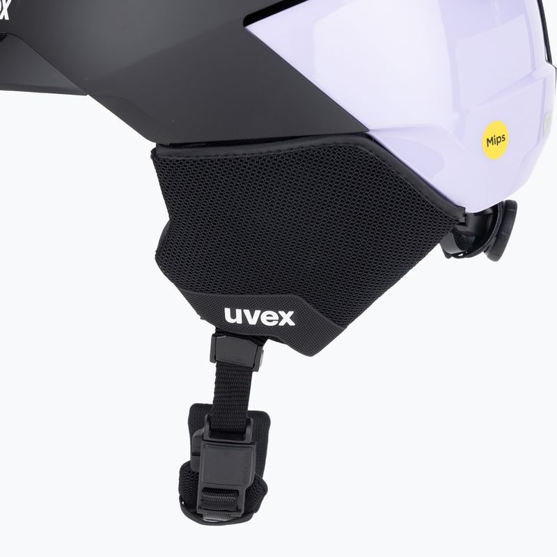 Slidinėjimo šalmas UVEX Levitate MIPS black/lavender matt 8