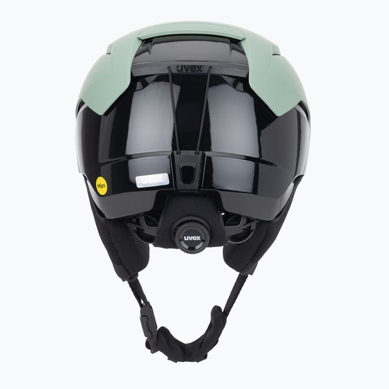Slidinėjimo šalmas UVEX Levitate MIPS oxid green/black matt 4