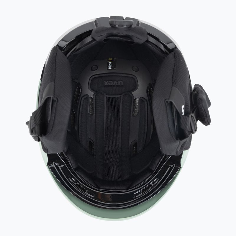 Slidinėjimo šalmas UVEX Levitate MIPS oxid green/black matt 5