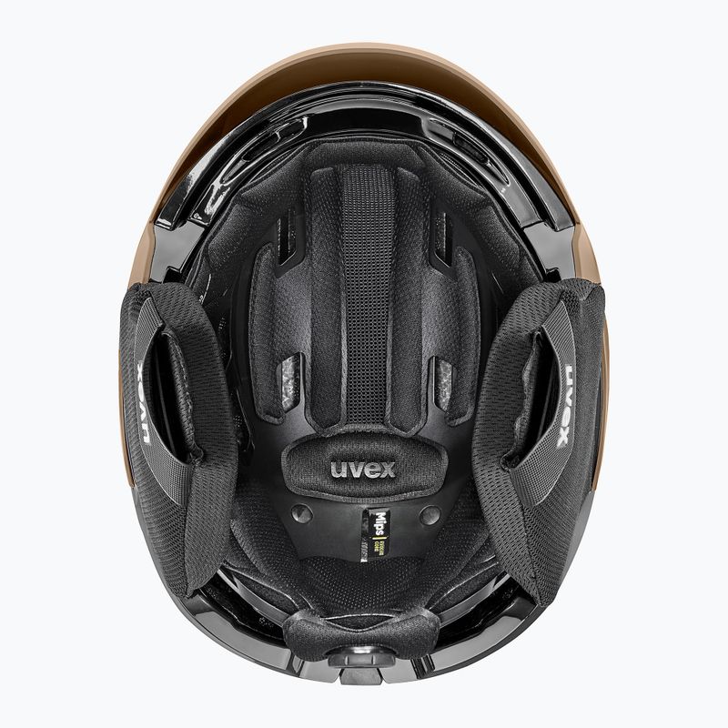 Slidinėjimo šalmas UVEX Levitate MIPS brown/black matt 4