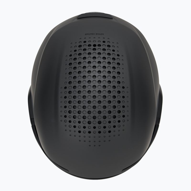 Vaikiškas slidinėjimo šalmas UVEX Viti Set + slidinėjimo akiniai Speedy Pro black matt/mirror green/yellow/clear 6