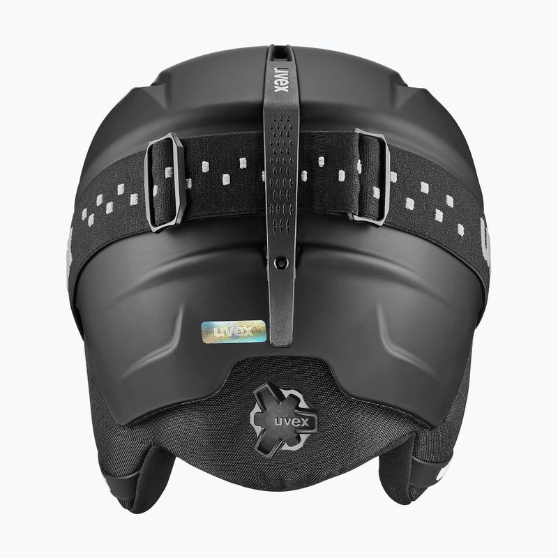 Vaikiškas slidinėjimo šalmas UVEX Viti Set + slidinėjimo akiniai Speedy Pro black matt/mirror green/yellow/clear 3