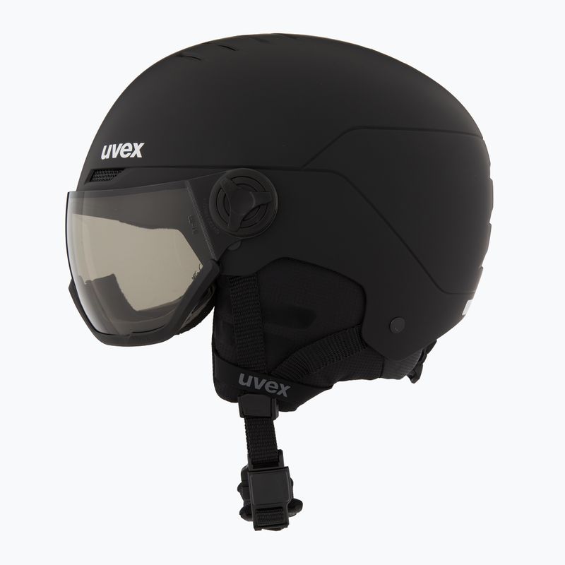 Slidinėjimo šalmas UVEX Wanted Visor Pro V black matte 3