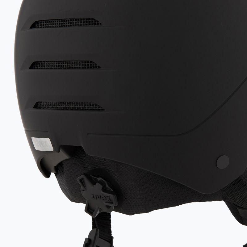 Slidinėjimo šalmas UVEX Wanted Visor Pro V black matte 7