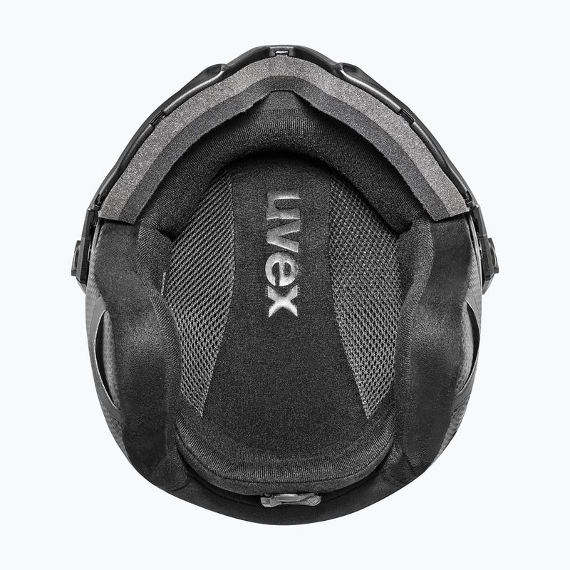 Slidinėjimo šalmas UVEX Wanted Visor Pro V black matte 4