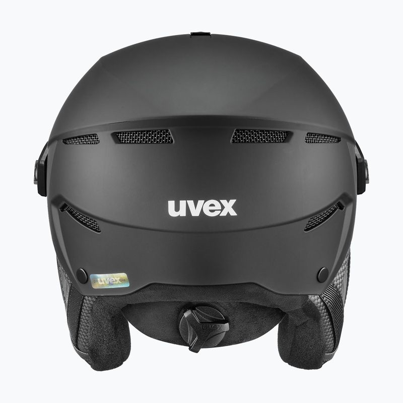 Slidinėjimo šalmas UVEX Wanted Visor Pro V black matte 5