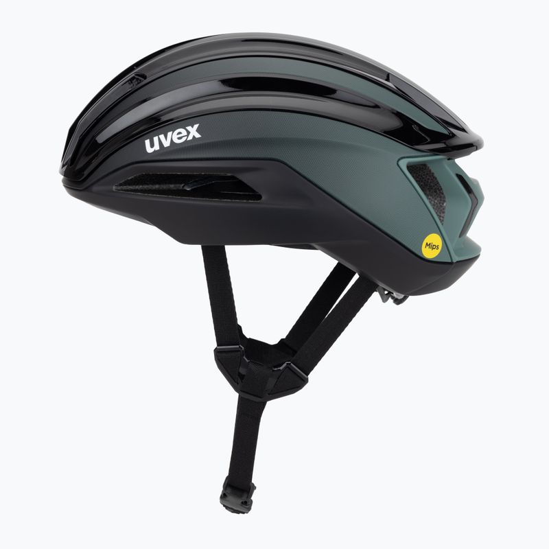 Dviračio šalmas UVEX Surge Aero MIPS black/sage green matt 3
