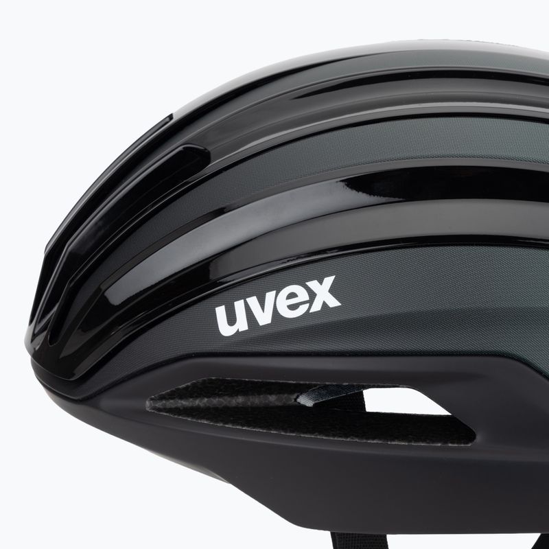 Dviračio šalmas UVEX Surge Aero MIPS black/sage green matt 7