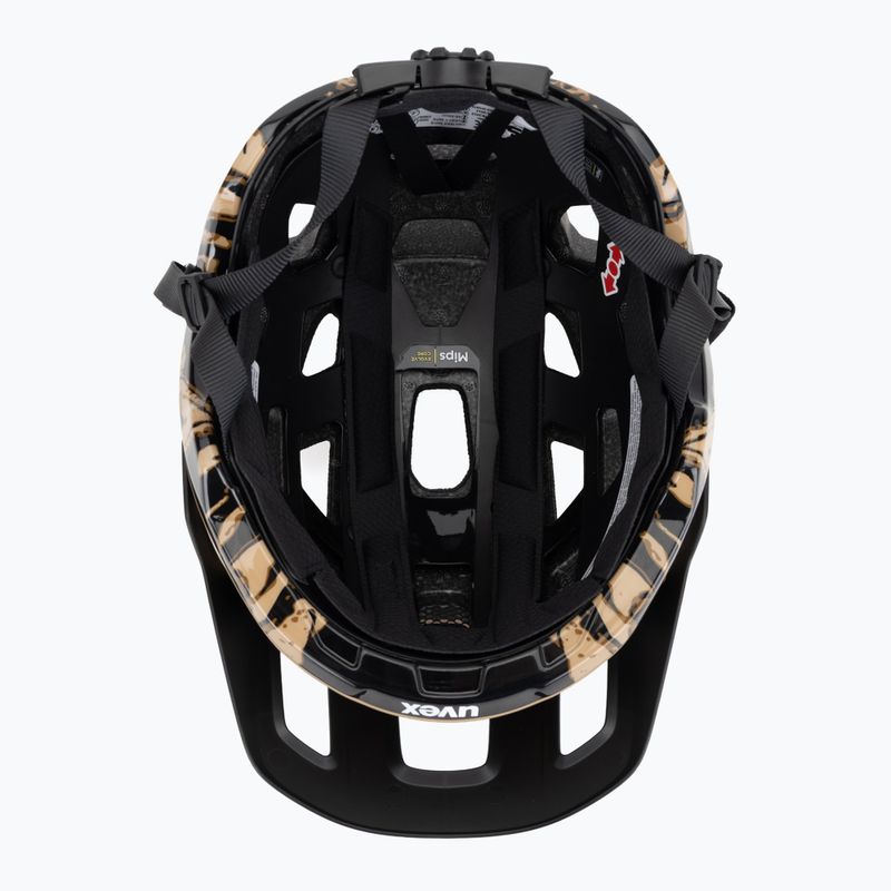 Dviračio šalmas UVEX React MIPS desert/black matt 5