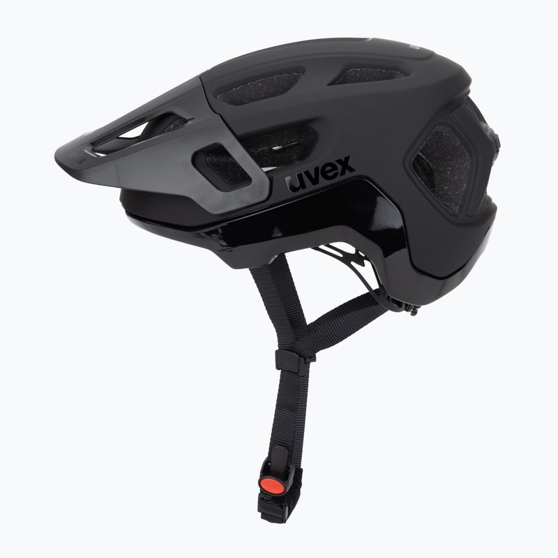 Dviračio šalmas UVEX React black matte 3