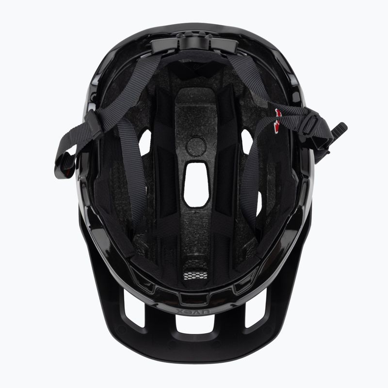 Dviračio šalmas UVEX React black matte 5