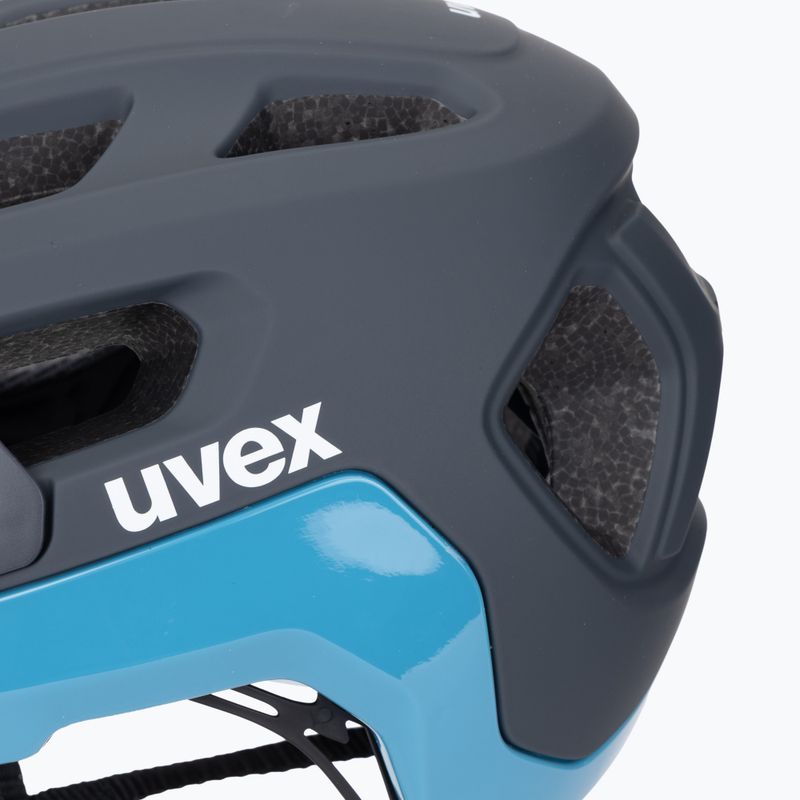 Dviračio šalmas UVEX React deep space/azure matt 8