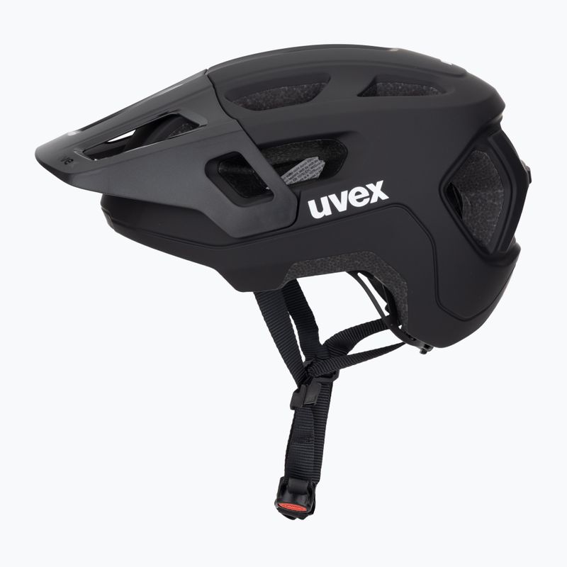 Vaikiškas dviratininko šalmas UVEX React Jr black matte 3