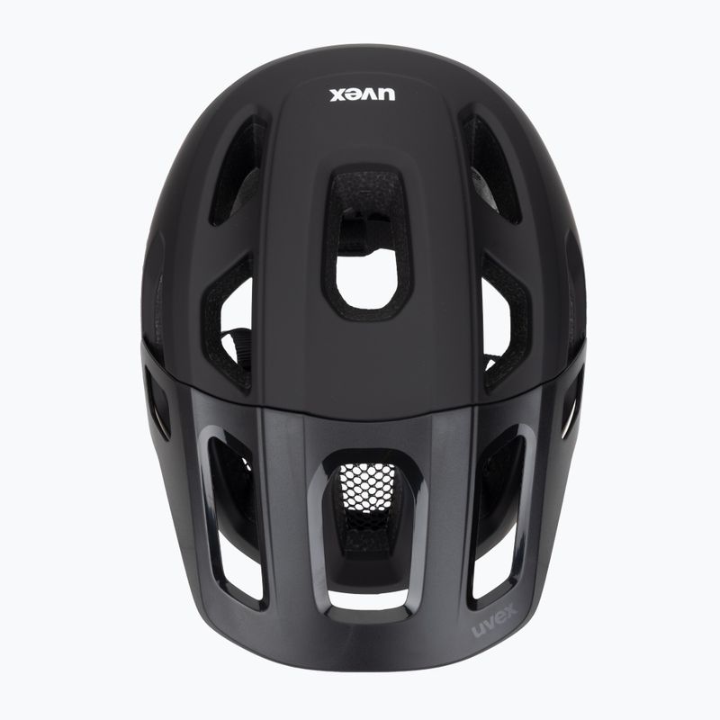 Vaikiškas dviratininko šalmas UVEX React Jr black matte 6