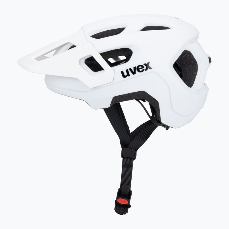 Vaikiškas dviratininko šalmas UVEX React Jr white matt 3