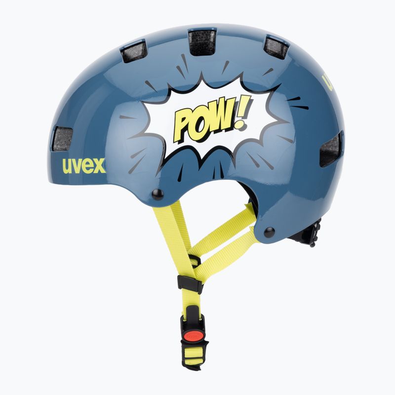 Vaikiškas šalmas UVEX Kid 3 stone blue pow 3