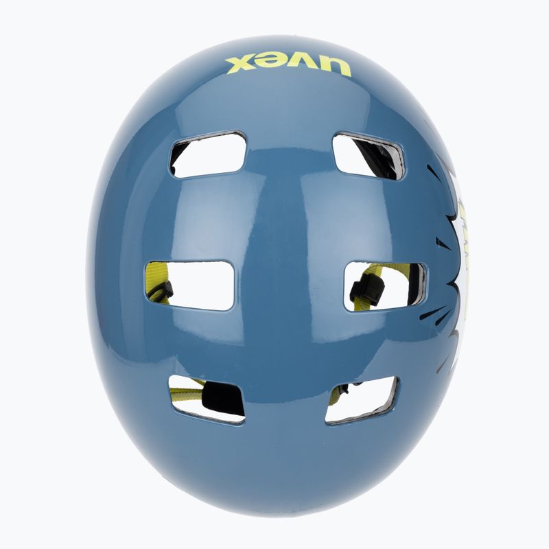 Vaikiškas šalmas UVEX Kid 3 stone blue pow 6