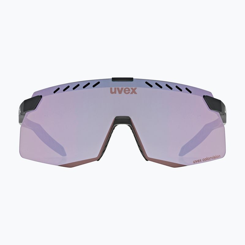 Akiniai nuo saulės UVEX Pace Stage Small CV black matt/mirror pink 2