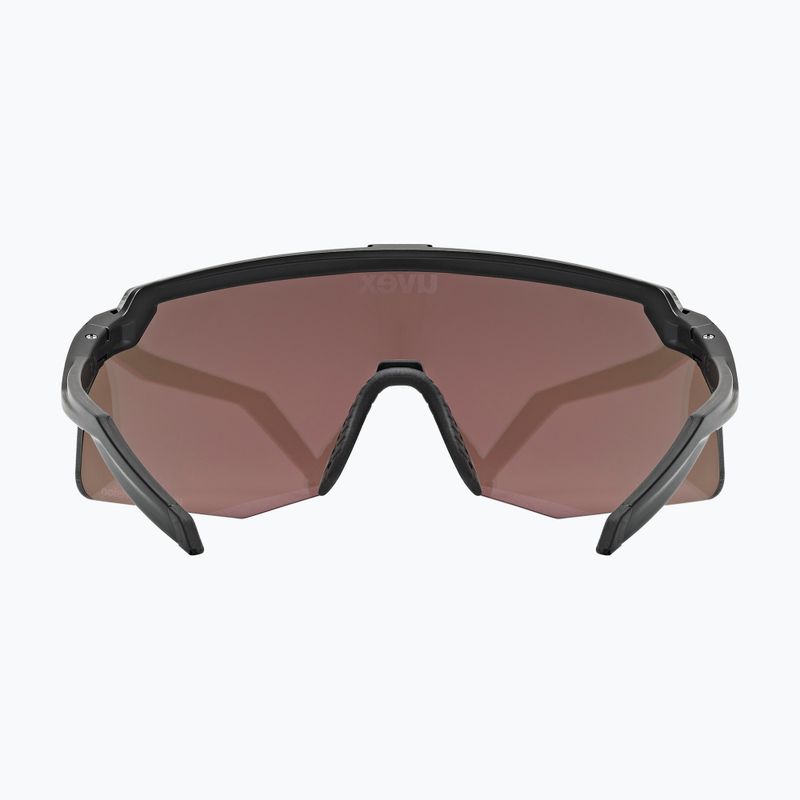 Akiniai nuo saulės UVEX Pace Stage Small CV black matt/mirror pink 3