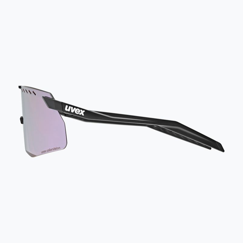 Akiniai nuo saulės UVEX Pace Stage Small CV black matt/mirror pink 5