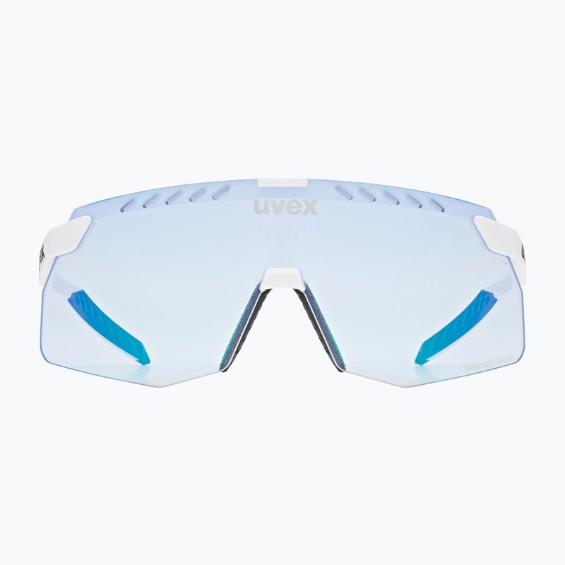 Akiniai nuo saulės UVEX Pace Stage Small V white matt/mirror blue 2