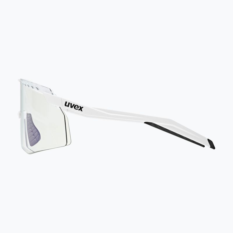Akiniai nuo saulės UVEX Pace Stage V white matt/mirror blue 5