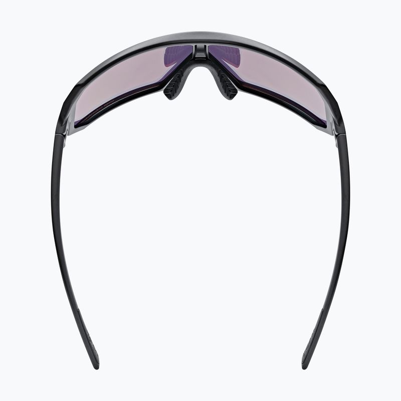 Akiniai nuo saulės UVEX Sportstyle 237 CV black matt/mirror red 4