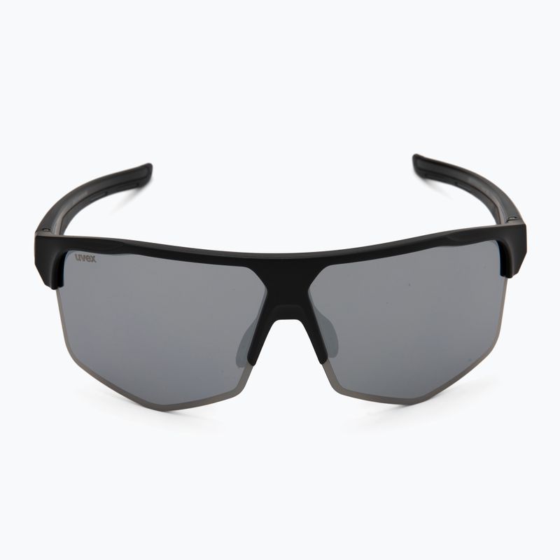 Akiniai nuo saulės UVEX Axos Set black matt/mirror silver/clear 4