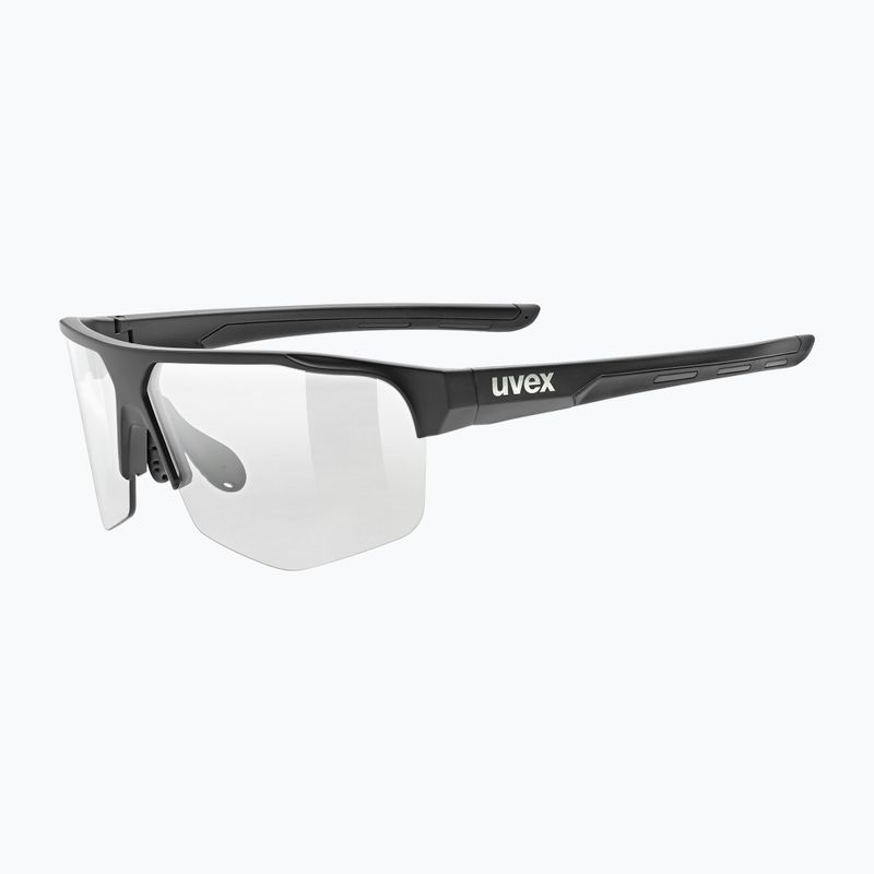 Akiniai nuo saulės UVEX Axos Set black matt/mirror silver/clear 2