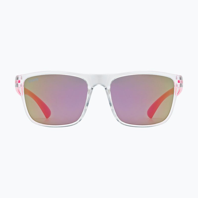 Vaikiški saulės akiniai UVEX Rookie Jr clear pink/mirror pink 2