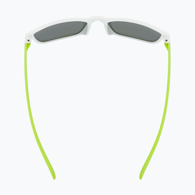 Vaikiški saulės akiniai UVEX Rookie Jr white lime m./mirror green 4