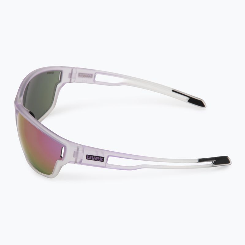 Akiniai nuo saulės UVEX Sportstyle 806 purple fade/mirror purple 4