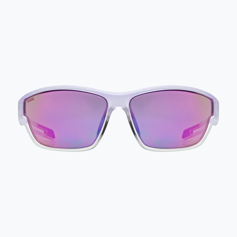 Akiniai nuo saulės UVEX Sportstyle 806 purple fade/mirror purple 2