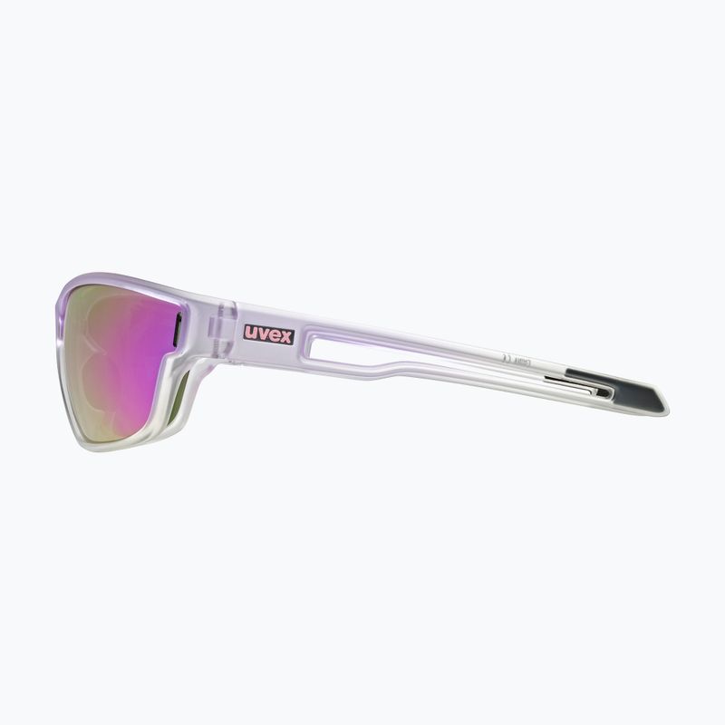 Akiniai nuo saulės UVEX Sportstyle 806 purple fade/mirror purple 3