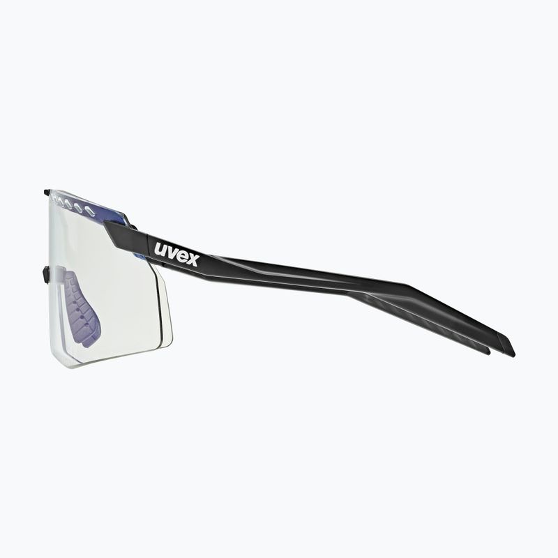 Akiniai nuo saulės UVEX Pace Stage V black matt/mirror blue 4
