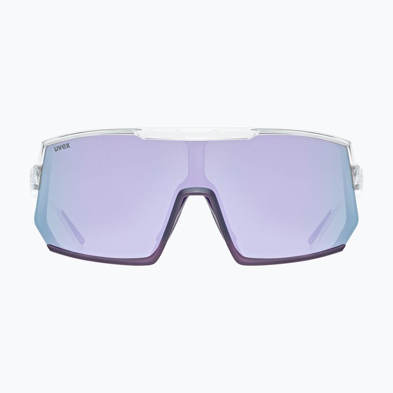 Akiniai nuo saulės UVEX Sportstyle 235 clear/metallic purple/mirror lavender 2