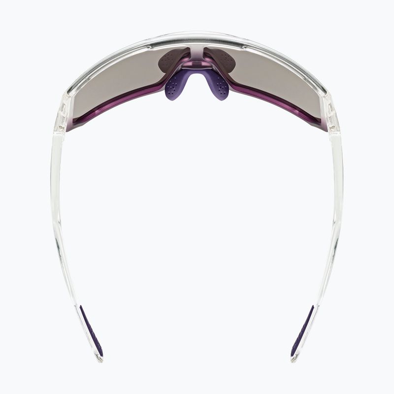 Akiniai nuo saulės UVEX Sportstyle 235 clear/metallic purple/mirror lavender 4