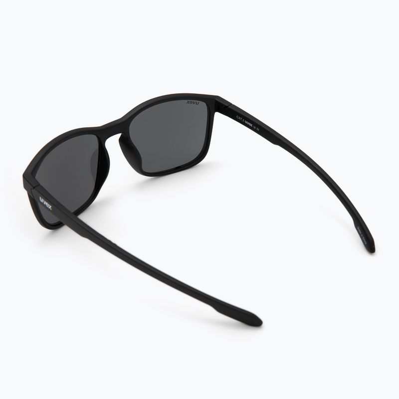Akiniai nuo saulės UVEX LGL 52 black matt/mirror silver 2