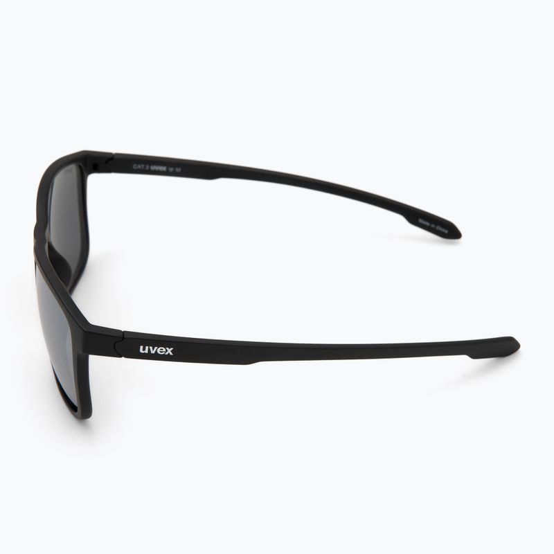 Akiniai nuo saulės UVEX LGL 52 black matt/mirror silver 4