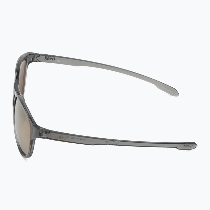 Akiniai nuo saulės UVEX LGL 53 smoke/mirror gold 4