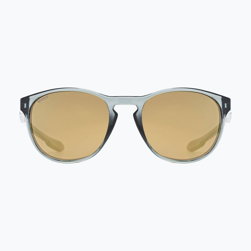 Akiniai nuo saulės UVEX LGL 53 smoke/mirror gold 2