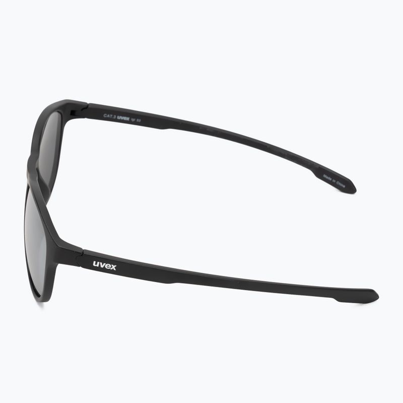Akiniai nuo saulės UVEX LGL 53 black matt/mirror silver 4