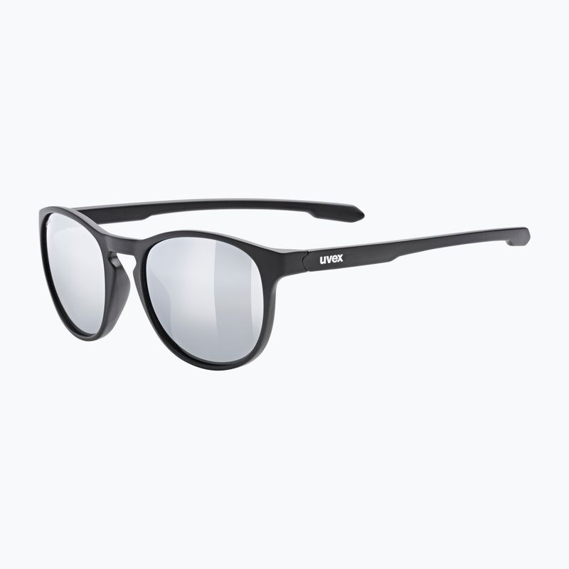 Akiniai nuo saulės UVEX LGL 53 black matt/mirror silver