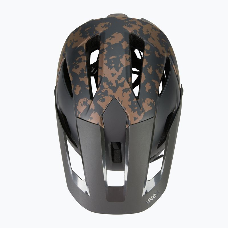 Dviračio šalmas UVEX Renegade MIPS hazel camo/black matt 6