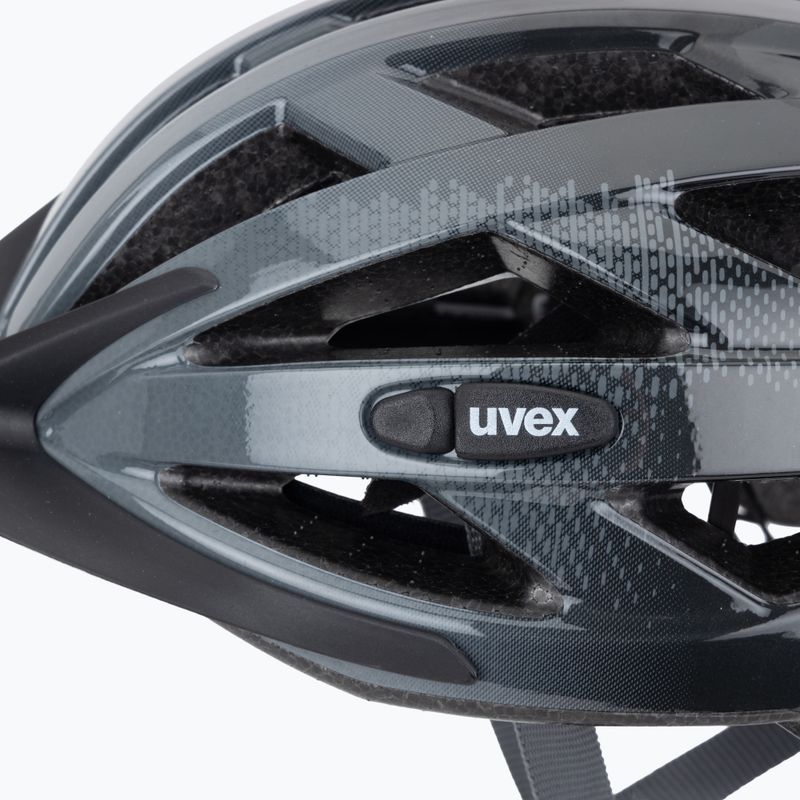 Dviračio šalmas UVEX Air Wing pilkas / juodas 7