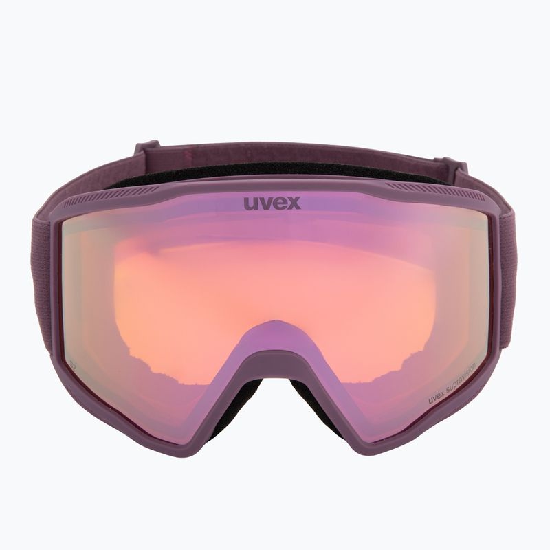 Slidinėjimo akiniai UVEX Blast FM plum matt/mirror purple 2