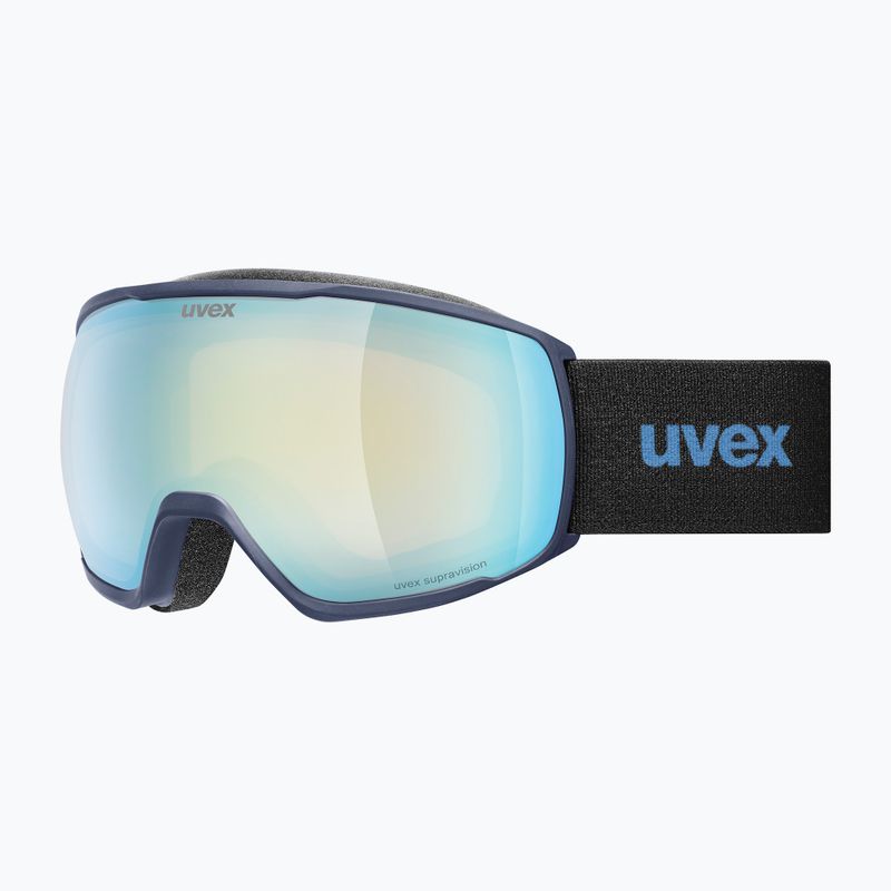 Slidinėjimo akiniai UVEX Victorious FM dust blue matt/mirror sapphire 5