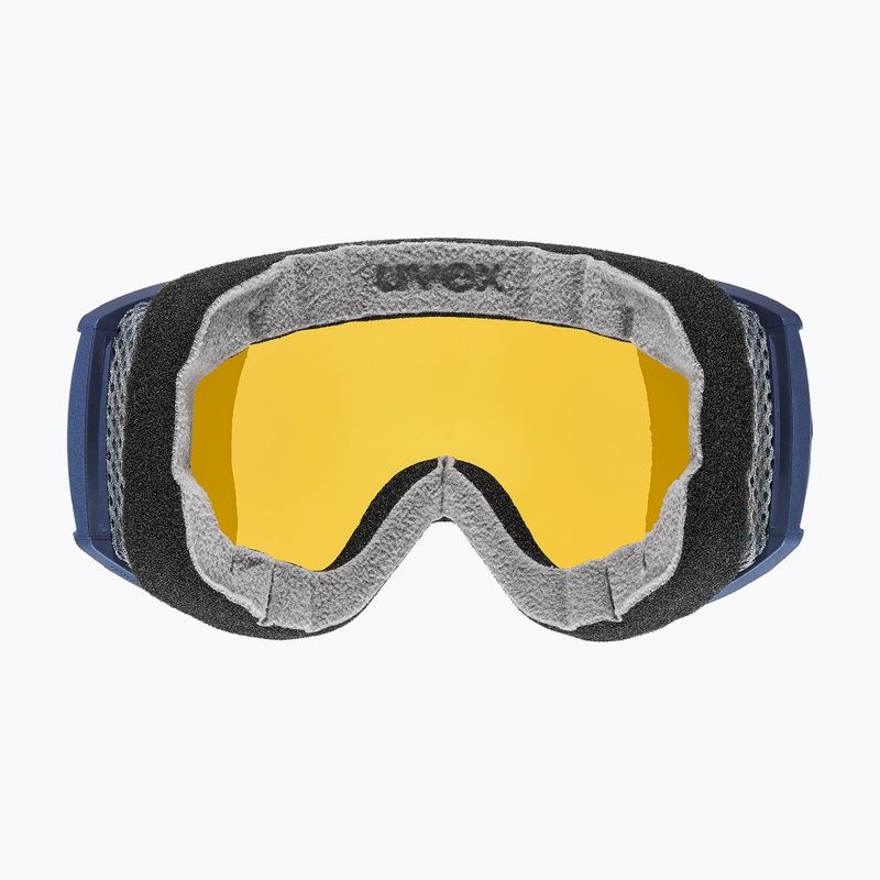 Slidinėjimo akiniai UVEX Victorious FM dust blue matt/mirror sapphire 7