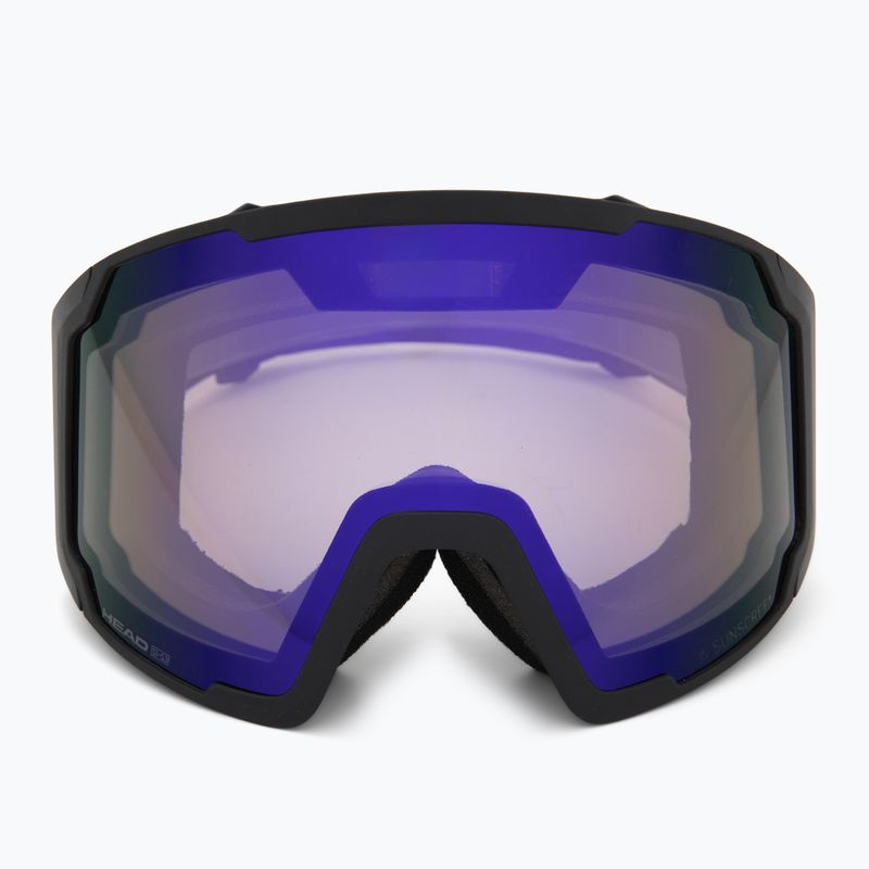 Slidinėjimo akiniai UVEX Victorious FM black matt/mirror ruby 2